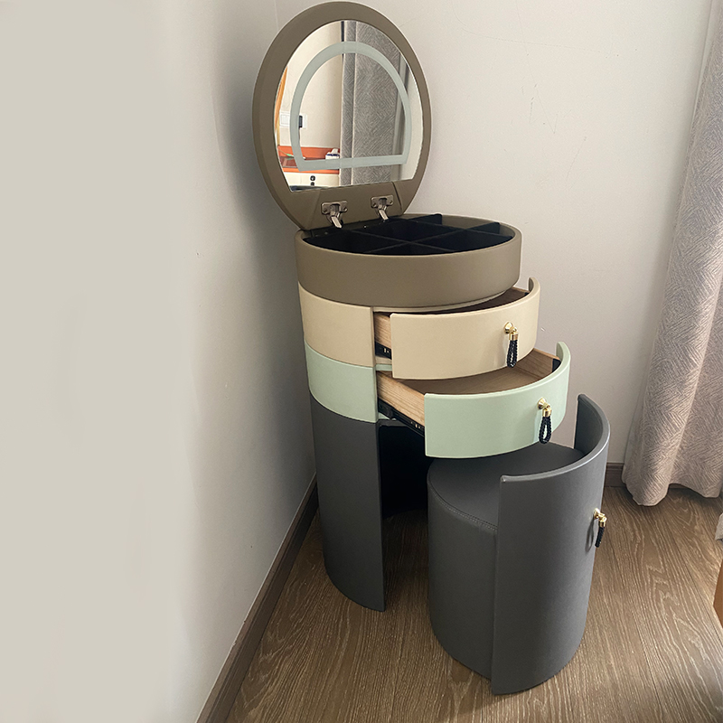 Home Essentials Bathroom Accessories - อุปกรณ์จัดระเบียบของใช้จำเป็นสำหรับการเดินทาง โต๊ะเครื่องแป้งสไตล์มิดเซ็นจูรี่ โต๊ะเครื่องแป้งข้างเตียงในห้องน้ำ อุปกรณ์เสริมสำหรับโต๊ะเครื่องแป้ง เก้าอี้แต่งตัว เฟอร์นิเจอร์ภายในบ้าน