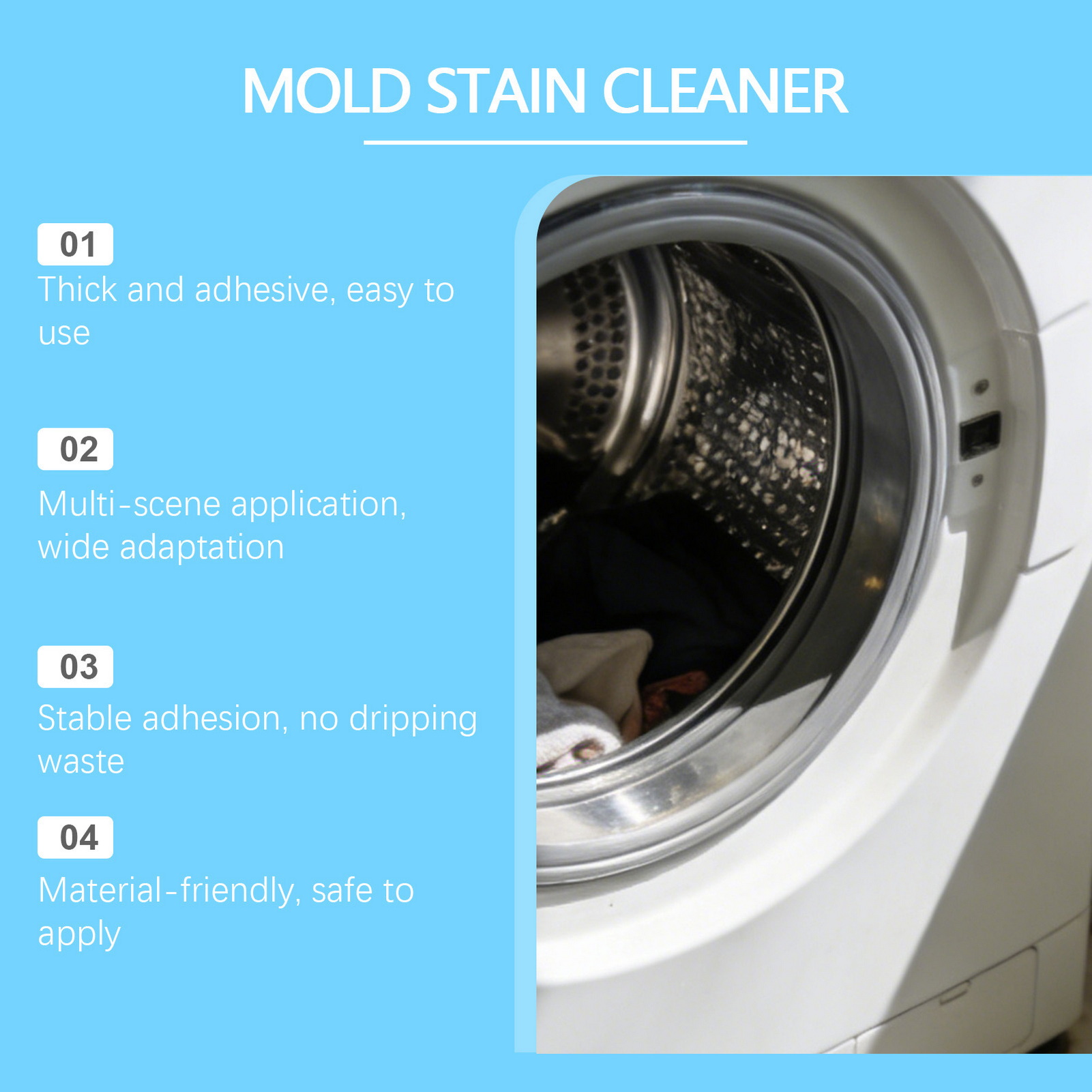Home Bathroom Cleaning Solution - เจลกำจัดเชื้อราสำหรับกระเบื้องห้องน้ำ น้ำยาทำความสะอาดรอยต่อในบ้าน น้ำยาทำความสะอาดที่มีประสิทธิภาพ