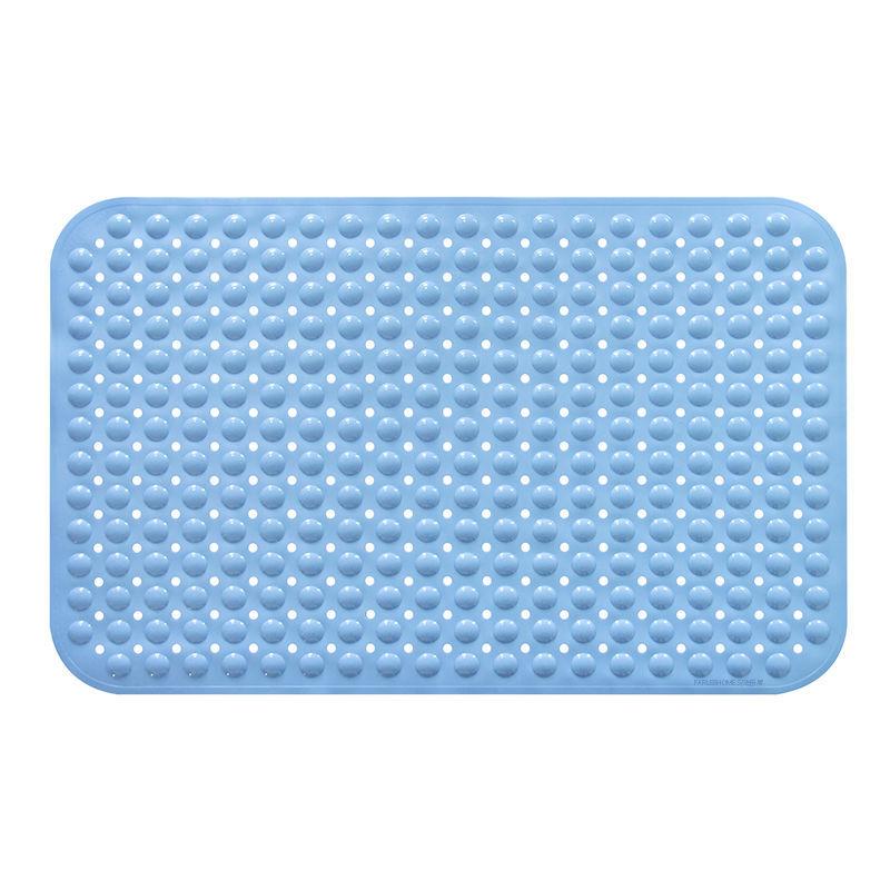 Jet Home Bathroom Mats - แผ่นรองอาบน้ำกันลื่นขนาดใหญ่พิเศษแบบหนา พร้อมจุกดูดสุญญากาศที่แข็งแรงและรูระบายน้ำ สำหรับห้องน้ำในบ้าน อ่างอาบน้ำ และฝักบัว