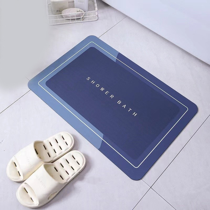 แผ่นอาบน้ำในห้องน้ำซึมซับดีพรม - Jet Home Bathroom Mats บทวิจารณ์และราคา