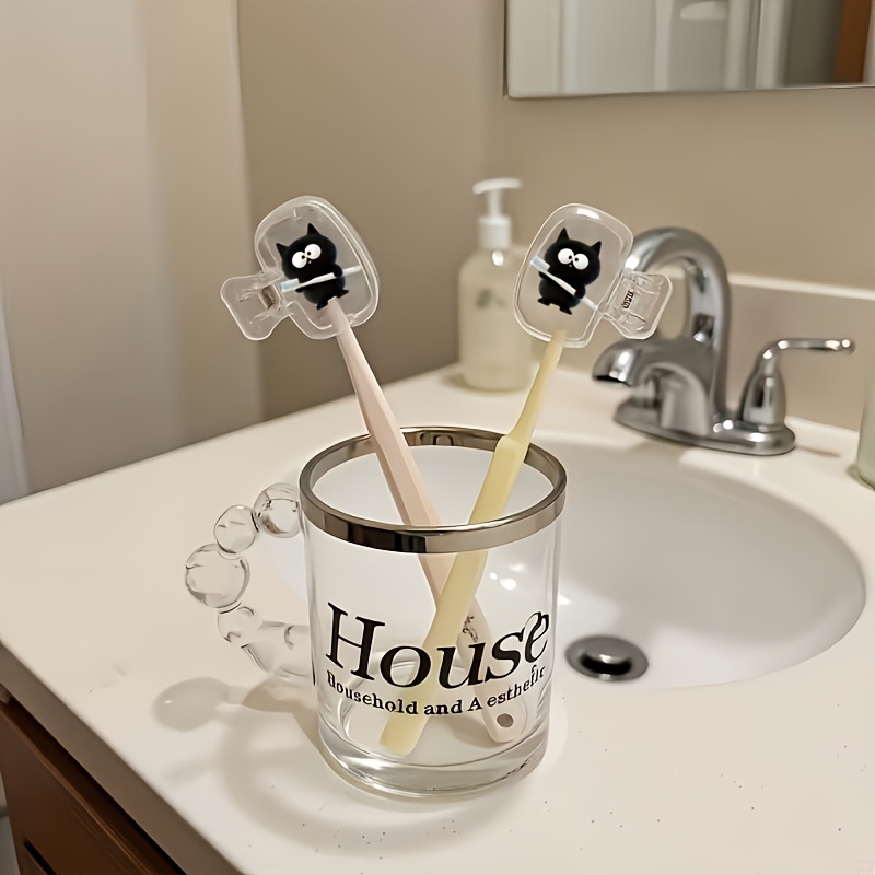 ฝาครอบแปรงสีฟันลายกุหลาบ 2 ชิ้ - Home Creation Bathroom บทวิจารณ์และราคา