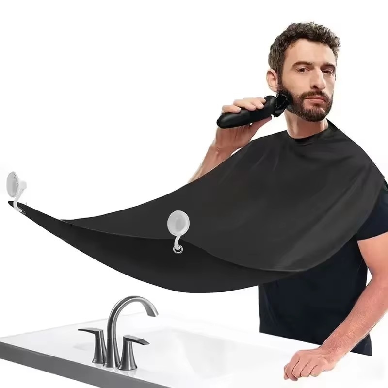 ผ้าคลุมตัดผมชายแบบติดผนัง 1-4  - Shaving Mirror Suction บทวิจารณ์และราคา