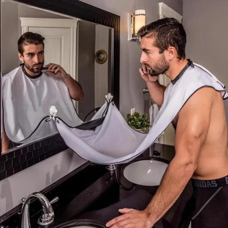 ผ้าคลุมตัดผมชายแบบติดผนัง 1-4  - Shaving Mirror Suction บทวิจารณ์และราคา