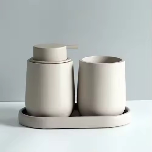 ขวดโลชั่นเรซิ่น แก้วน้ำยาบ้วนป - Home Essentials Bathroom Accessories บทวิจารณ์และราคา