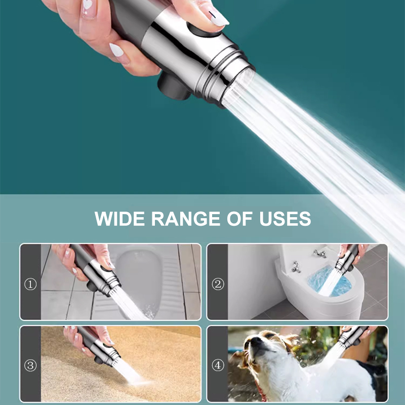 3 โหมดหัวฝักบัวฝักบัวแรงดันสูง - Home Bathroom Taps บทวิจารณ์และราคา