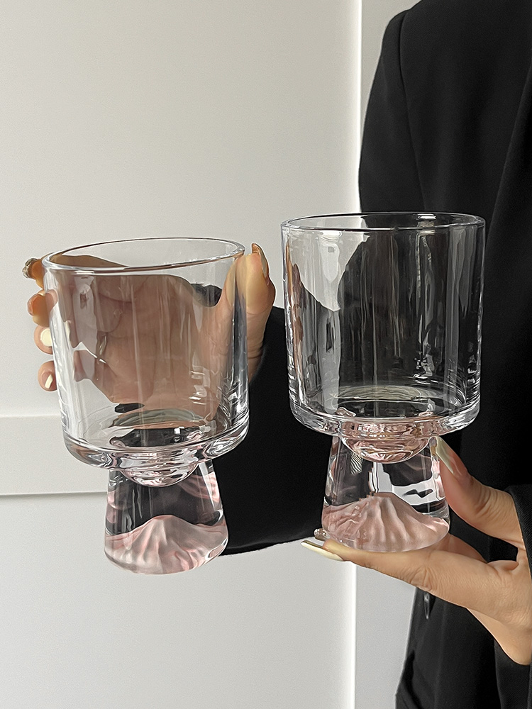 แก้วน้ำทรงสูงสีชมพู แก้วกาแฟ แ - Yamazaki Home Bathroom Storage บทวิจารณ์และราคา
