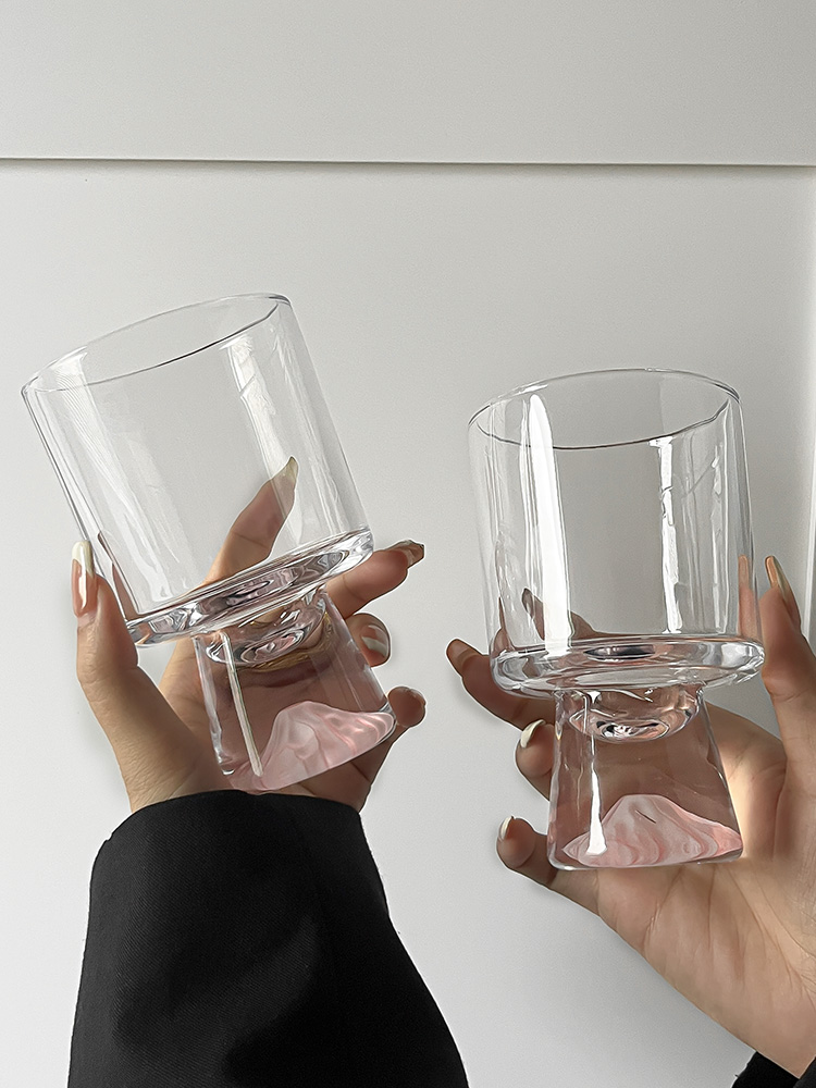 แก้วน้ำทรงสูงสีชมพู แก้วกาแฟ แ - Yamazaki Home Bathroom Storage บทวิจารณ์และราคา