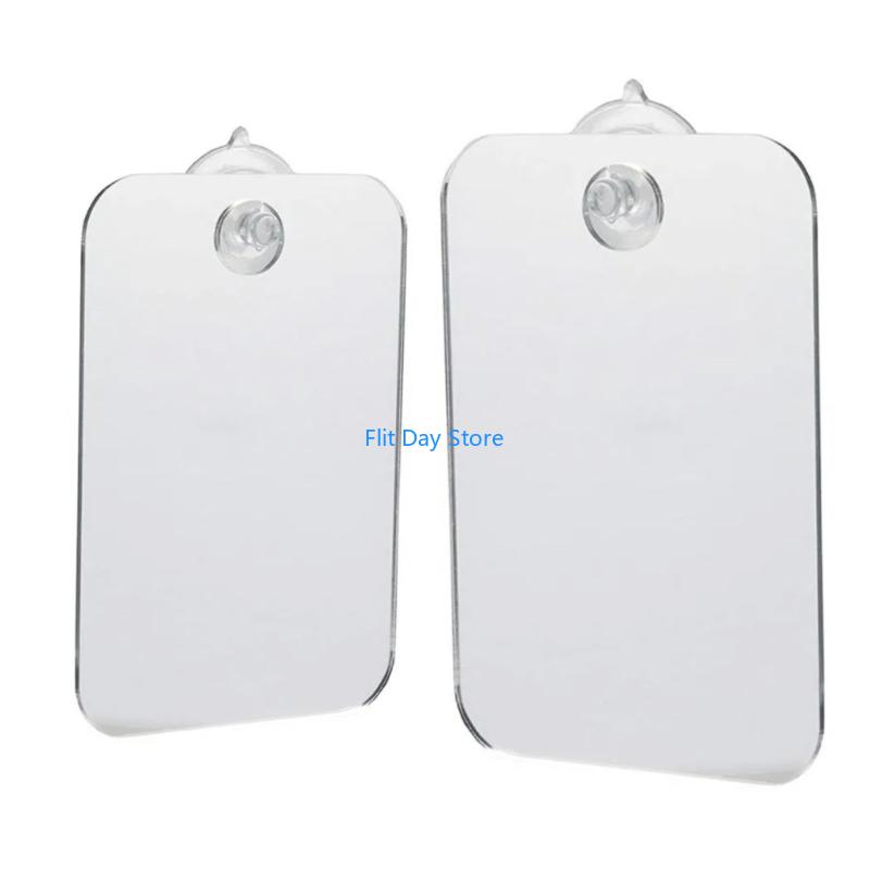 F92C Fogless อะคริลิคกระจกโกนห - Shaving Mirror Suction บทวิจารณ์และราคา
