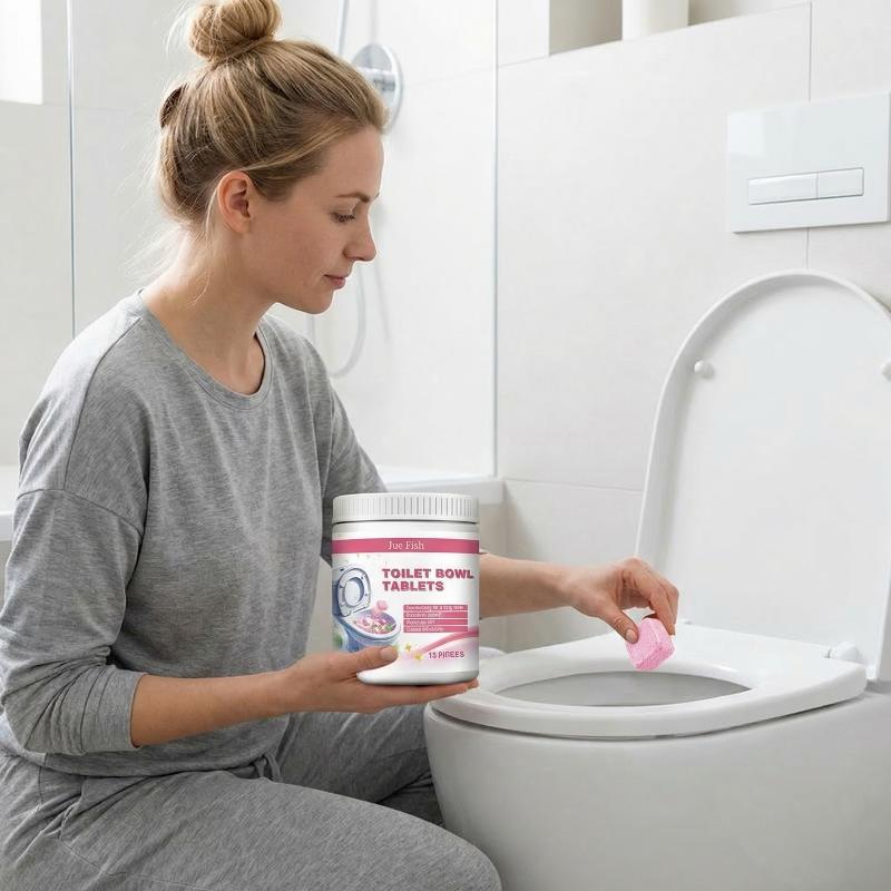 เม็ดฟู่ทำความสะอาดโถสุขภัณฑ์ ก - Home Bathroom Cleaning Solution บทวิจารณ์และราคา