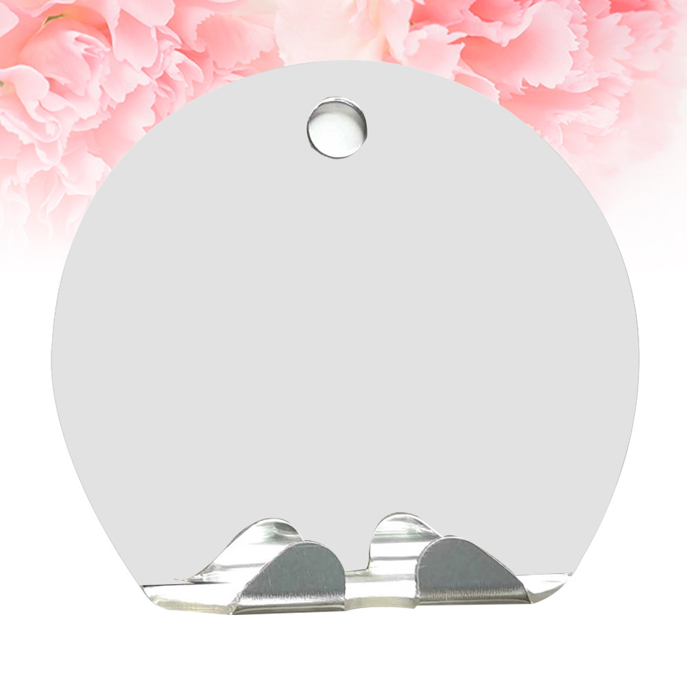 กระจกห้องน้ำทรงกลมสีเงิน ป้องก - Shaving Mirror Suction บทวิจารณ์และราคา