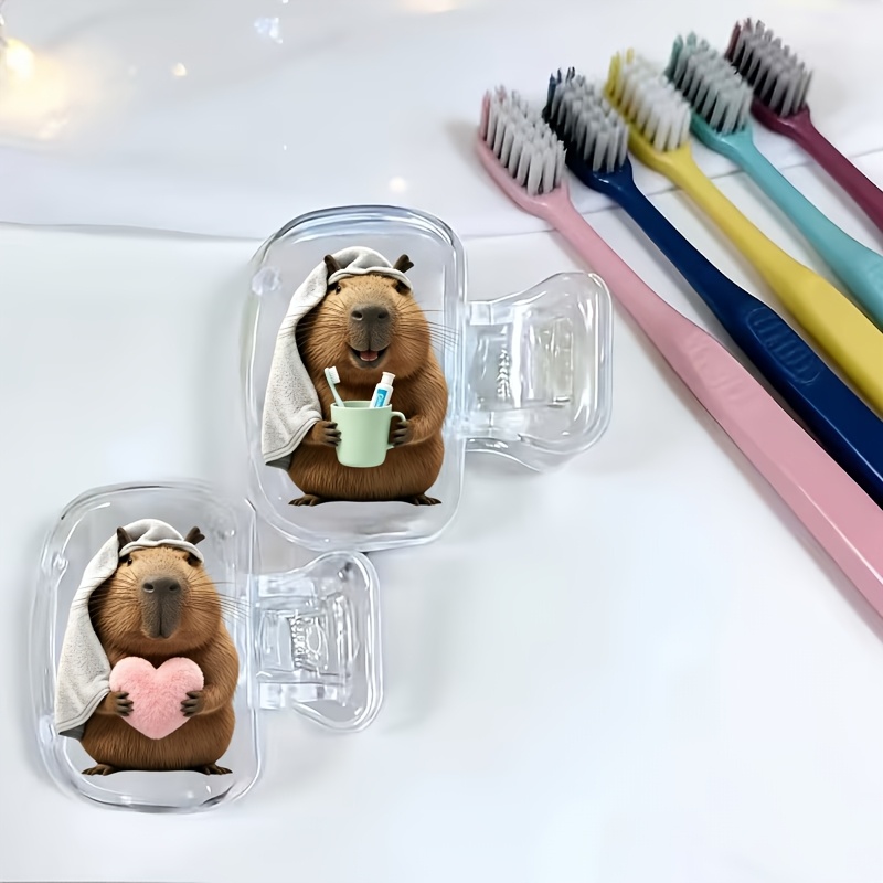 ฝาครอบหัวแปรงสีฟันรูปคาปิบาร่า - Home Essentials Bathroom Accessories บทวิจารณ์และราคา