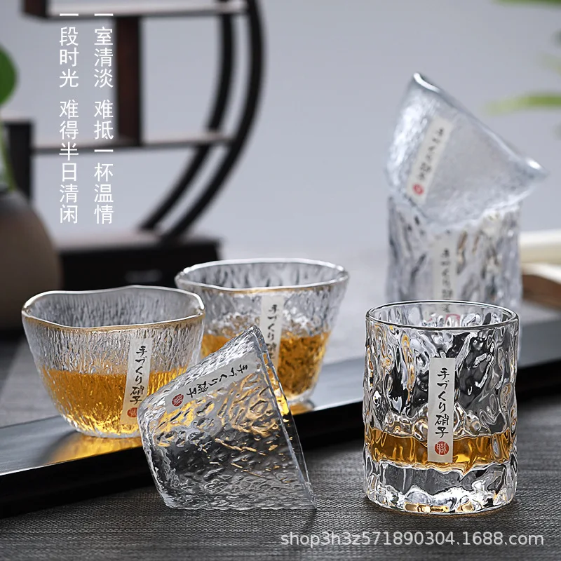 แก้วไวน์ญี่ปุ่นทำมือแบบตีลาย แ - Yamazaki Home Bathroom Storage บทวิจารณ์และราคา