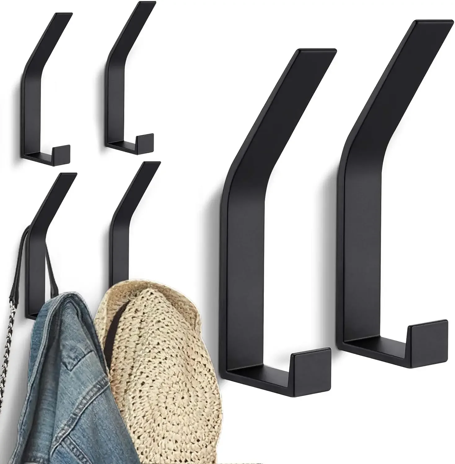 4/5/6pcs ผ้า Hook Wall เจาะสกร - Towel Bar Stainless บทวิจารณ์และราคา