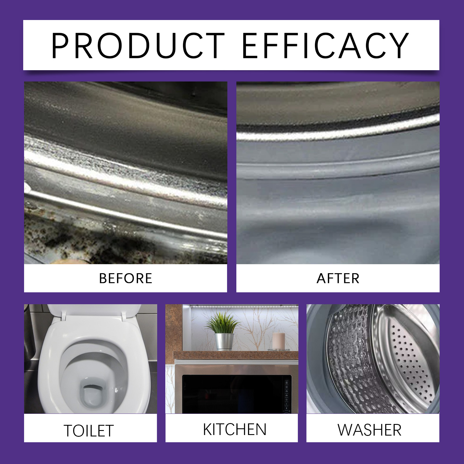 เจลกำจัดเชื้อรา ทำความสะอาดครา - Home Bathroom Cleaning Solution บทวิจารณ์และราคา