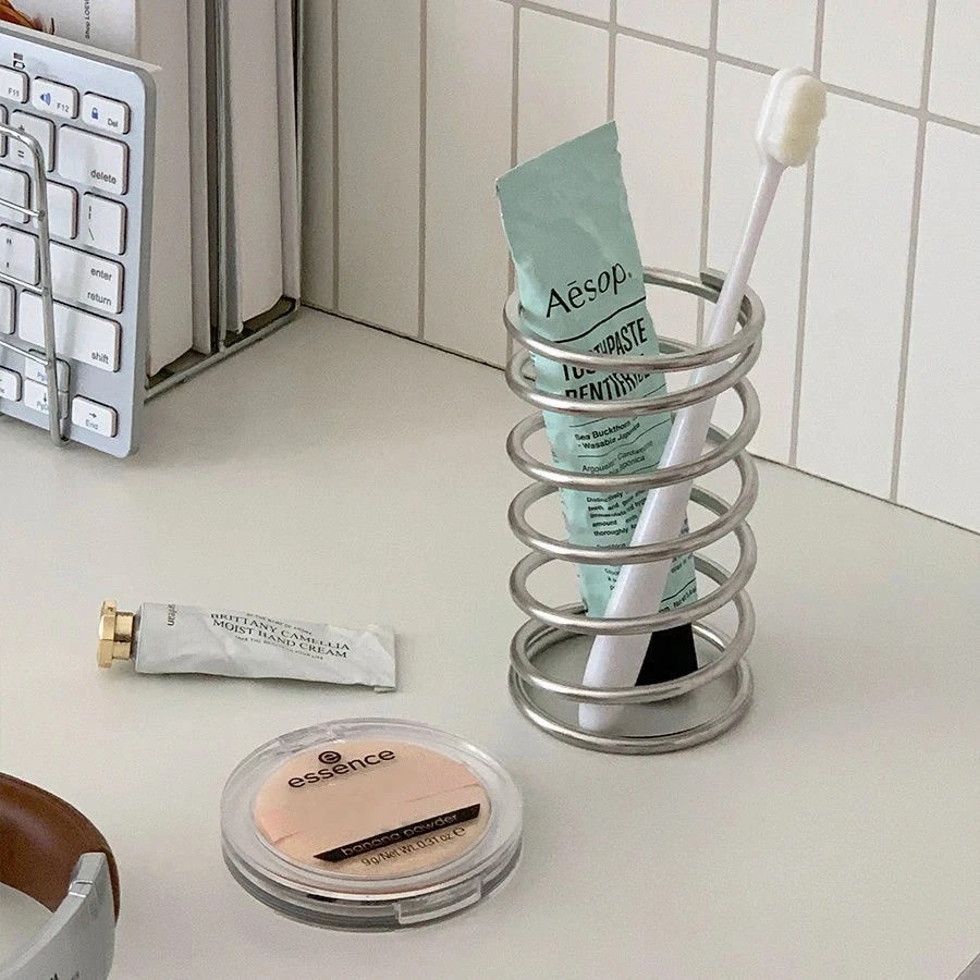 ที่วางแปรงสีฟันสแตนเลสโลหะอุปก - Home Creation Bathroom บทวิจารณ์และราคา