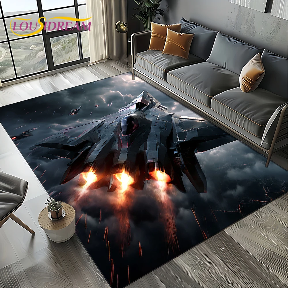 พรมลายการ์ตูนเครื่องบินรบ 3D S - Jet Home Bathroom Mats บทวิจารณ์และราคา