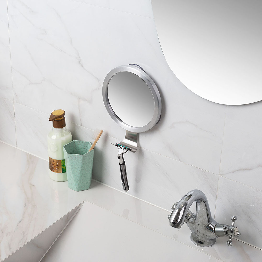 กระจกอาบน้ำแบบพกพา AEE3-1 ชิ้น - Shaving Mirror Suction บทวิจารณ์และราคา