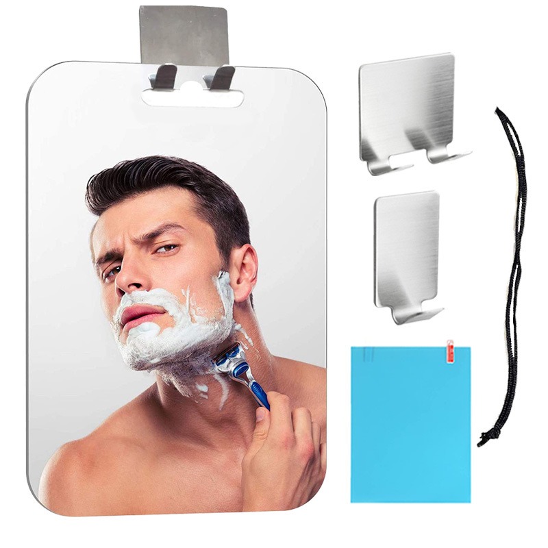 30x20 ซม.ขนาดใหญ่อะคริลิค Anti - Shaving Mirror Suction บทวิจารณ์และราคา