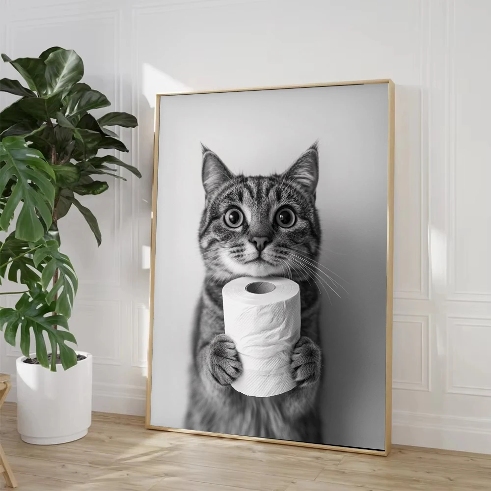 โปสเตอร์พิมพ์ลายวัวไฮแลนด์ นาก - Home Bathroom Wallpaper บทวิจารณ์และราคา