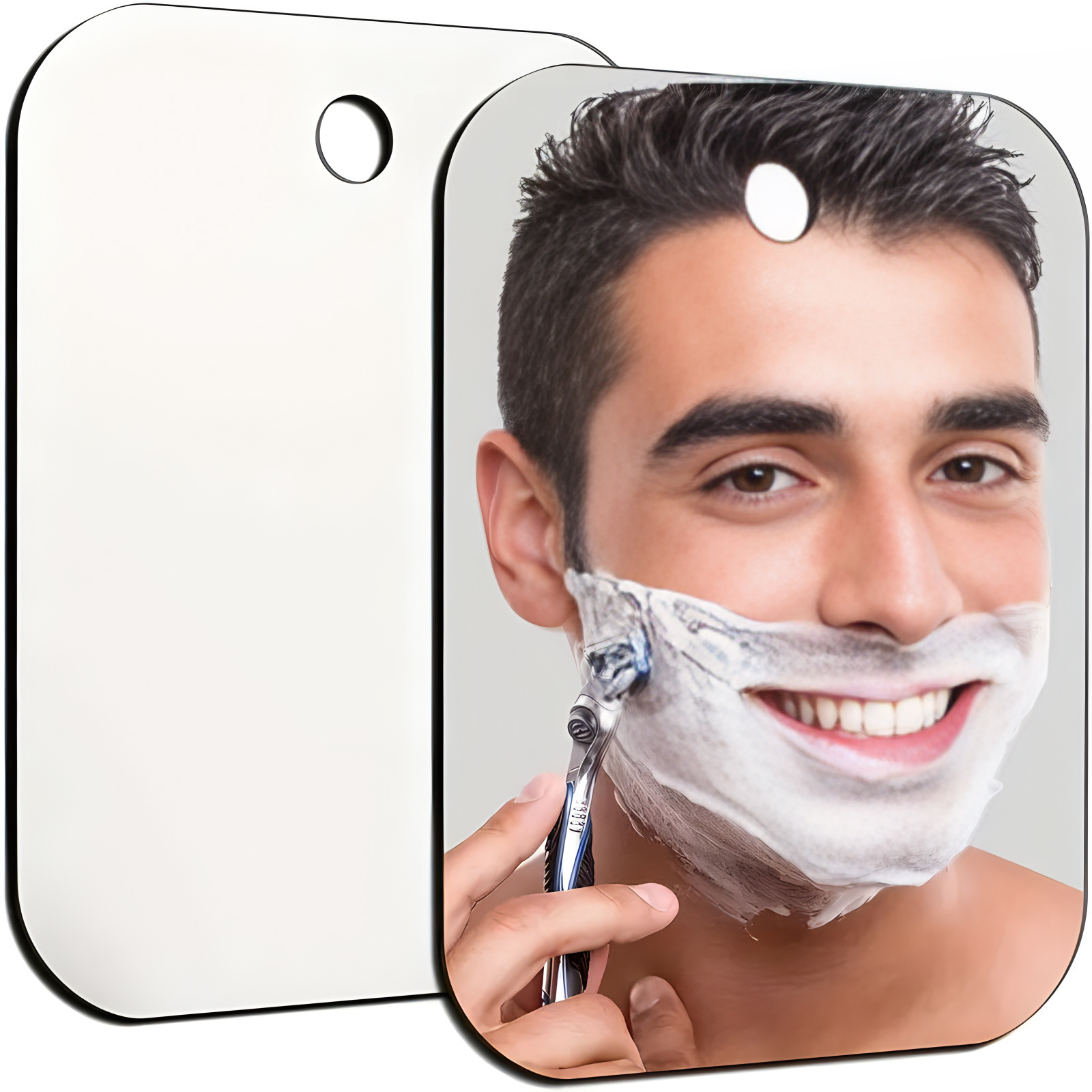 กระจกอะคริลิคพร้อมที่ยึดติดผนั - Shaving Mirror Suction บทวิจารณ์และราคา