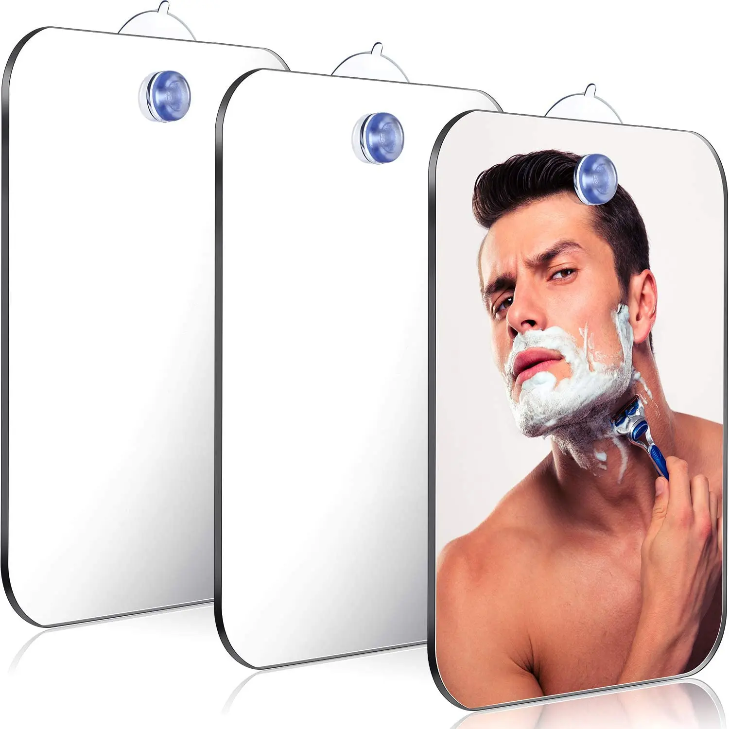 กระจกอะคริลิคติดผนังดูดสำหรับเ - Shaving Mirror Suction บทวิจารณ์และราคา