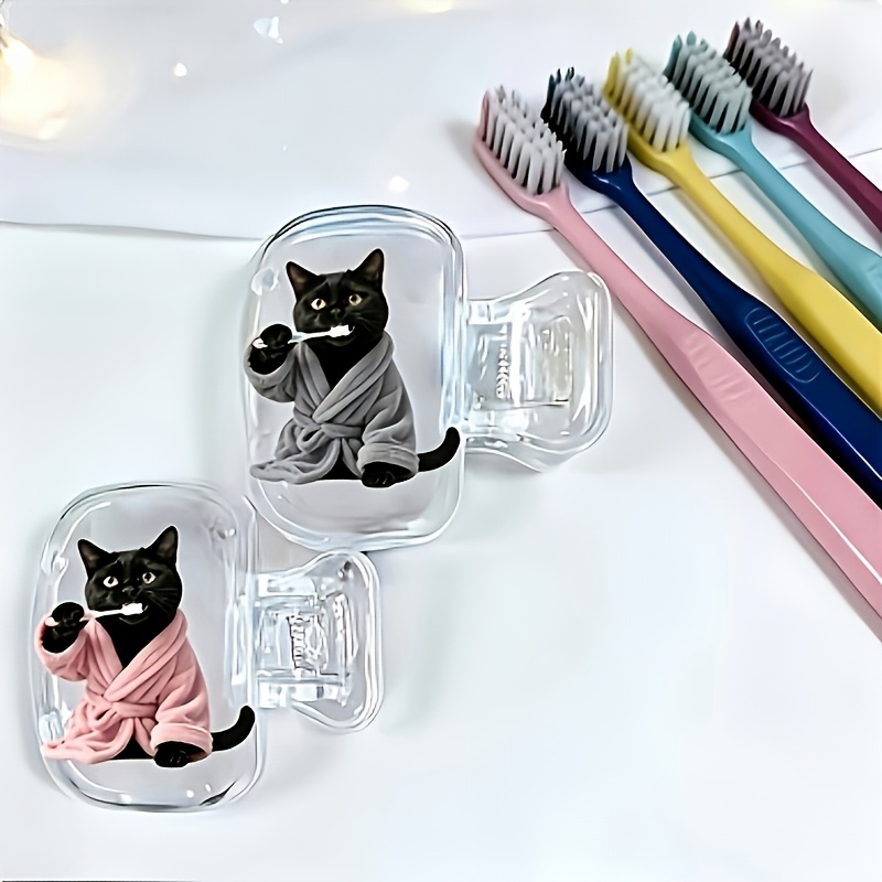 ชุดคลุมอาบน้ำลายแมวสีดำ 4 ชิ้น - Home Essentials Bathroom Accessories บทวิจารณ์และราคา