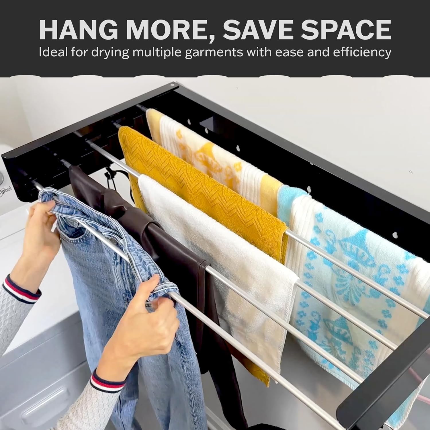 80 ซม.ติดผนังซักรีดDrying Rack - Towel Bar Stainless บทวิจารณ์และราคา