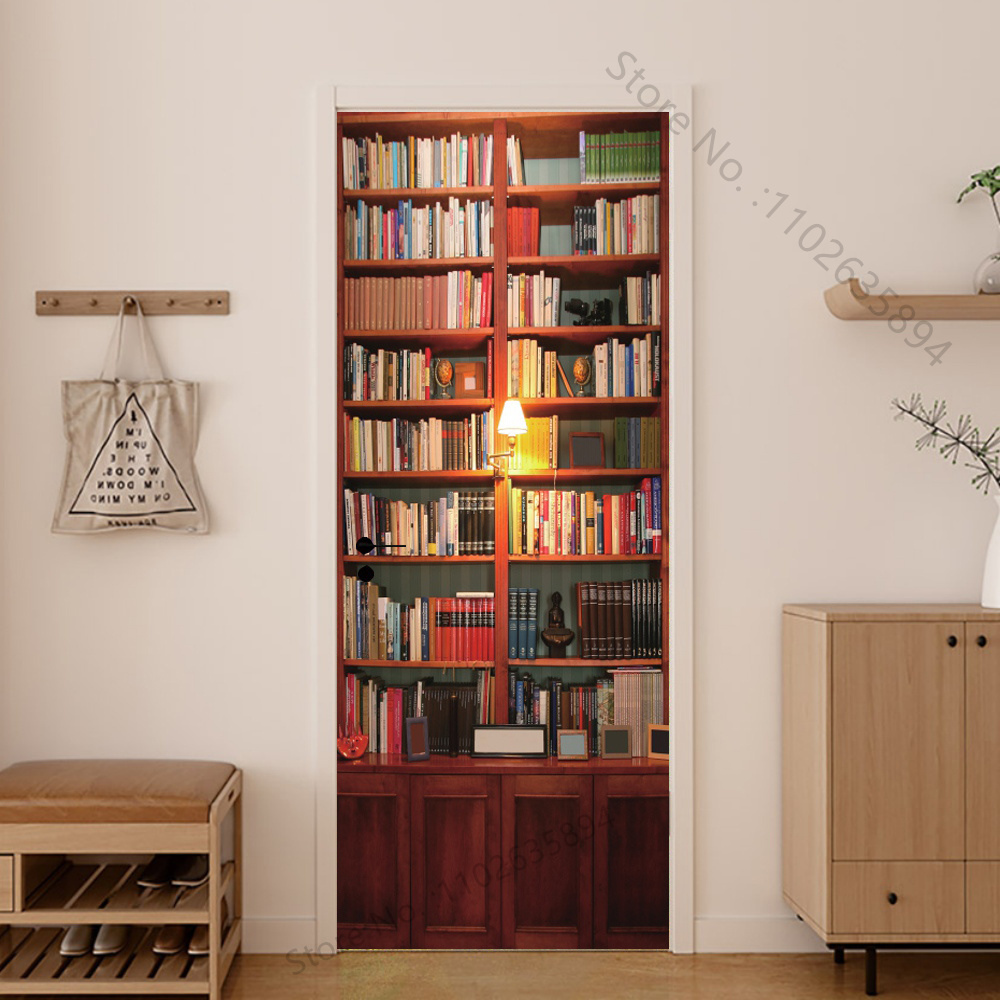 ภาพเงาหญิงสาวประตูไม้ไวนิลรูปล - Home Bathroom Wallpaper บทวิจารณ์และราคา
