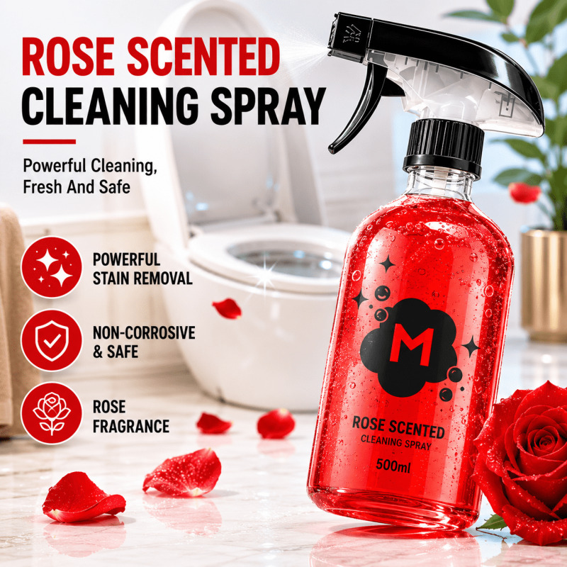 น้ำยาทำความสะอาดห้องน้ำ กลิ่นก - Home Bathroom Cleaning Solution บทวิจารณ์และราคา