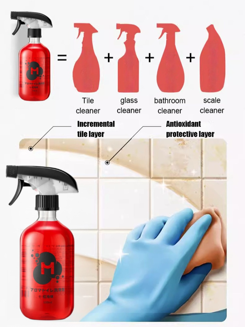 น้ำยาทำความสะอาดห้องน้ำ กลิ่นก - Home Bathroom Cleaning Solution บทวิจารณ์และราคา