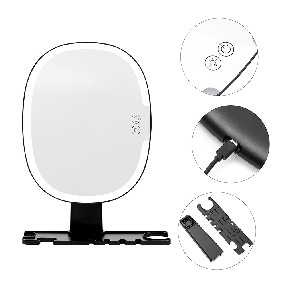 กระจกอาบน้ำ LED ป้องกันฝ้าสำหร - Shaving Mirror Suction บทวิจารณ์และราคา