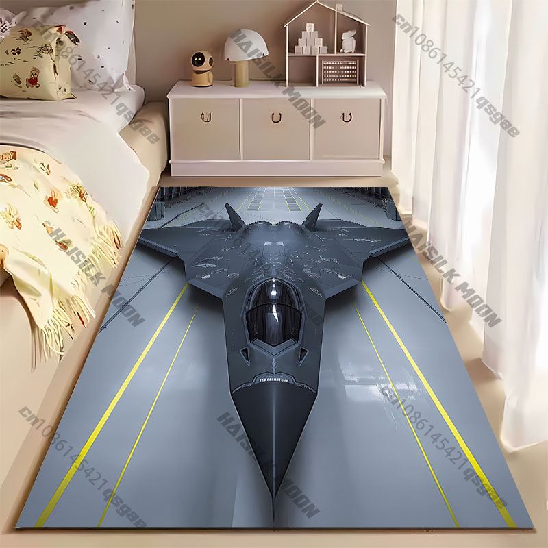พรมลายเครื่องบินรบขับเคลื่อนด้ - Jet Home Bathroom Mats บทวิจารณ์และราคา