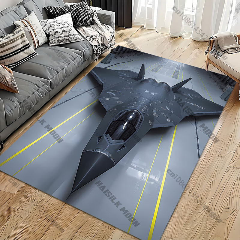 พรมลายเครื่องบินรบขับเคลื่อนด้ - Jet Home Bathroom Mats บทวิจารณ์และราคา