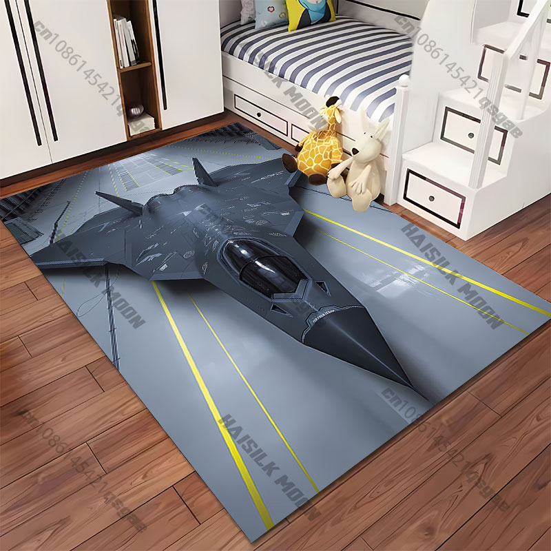 พรมลายเครื่องบินรบขับเคลื่อนด้ - Jet Home Bathroom Mats บทวิจารณ์และราคา