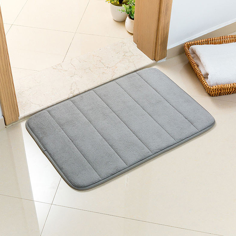 พรมห้องน้ำหนากันลื่นขนาด60x40ซ - Jet Home Bathroom Mats บทวิจารณ์และราคา