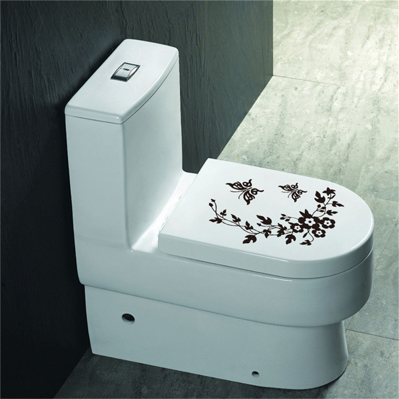 ผีเสื้อดอกไม้ Vine สติ๊กเกอร์ต - Home Bathroom Wallpaper บทวิจารณ์และราคา