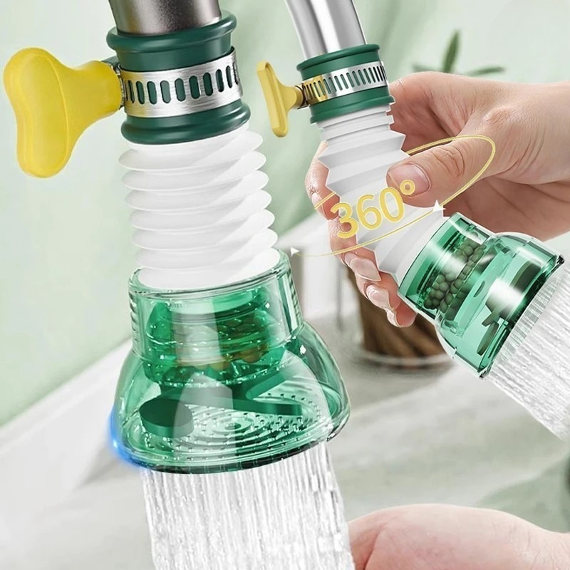 Universal 360 องศา Rotatable ก - Home Bathroom Taps บทวิจารณ์และราคา