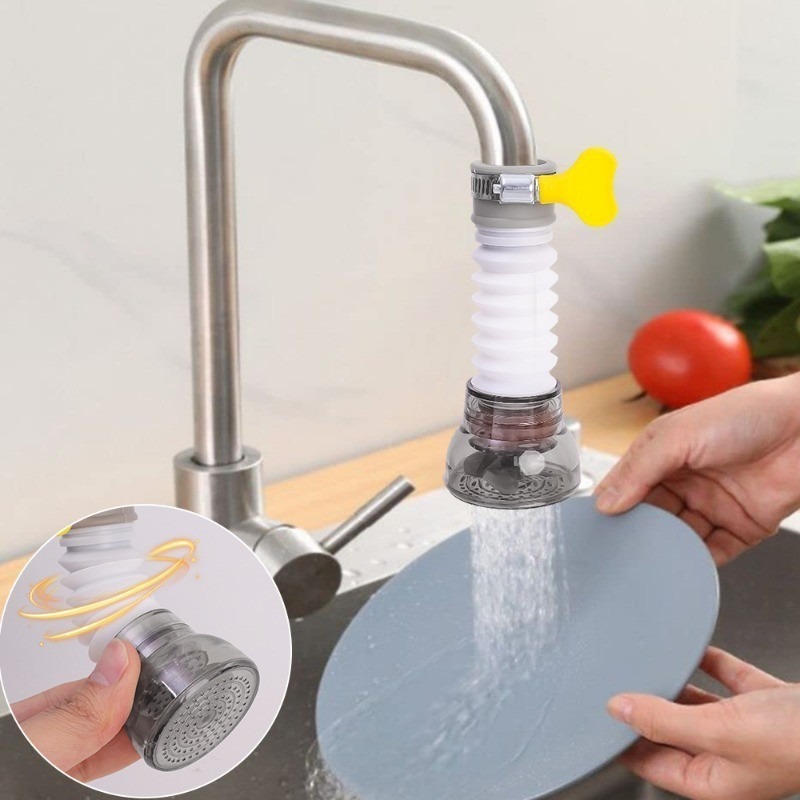 Universal 360 องศา Rotatable ก - Home Bathroom Taps บทวิจารณ์และราคา