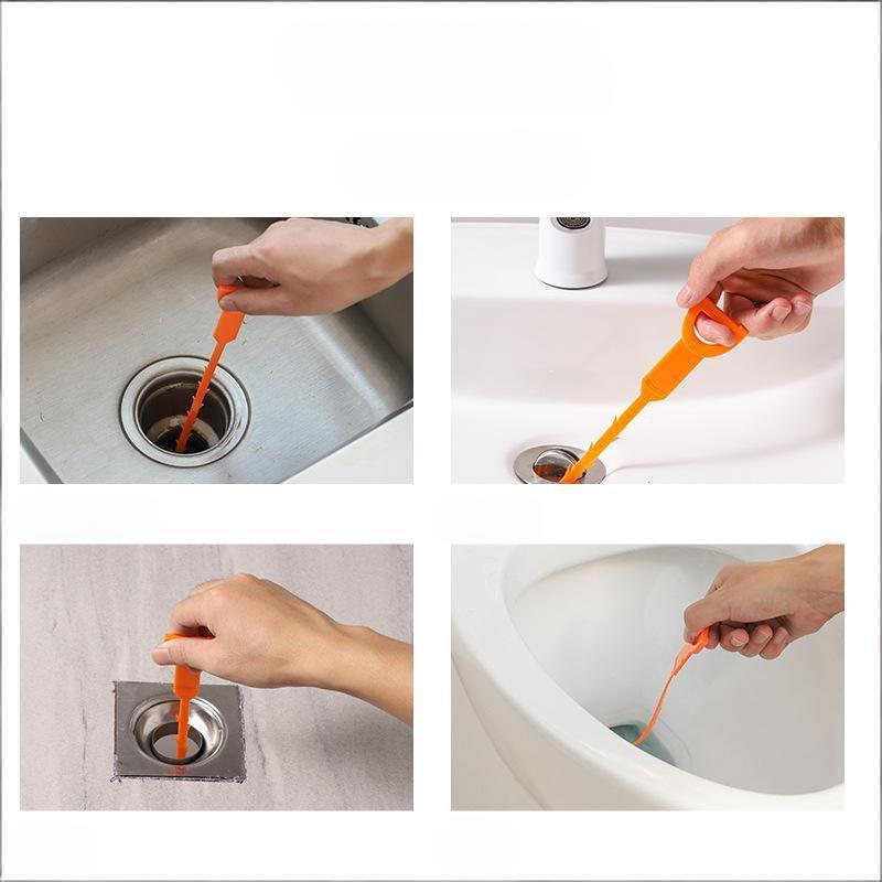 เครื่องมือแก้ไขการอุดตันของท่อ - Home Bathroom Cleaning Solution บทวิจารณ์และราคา
