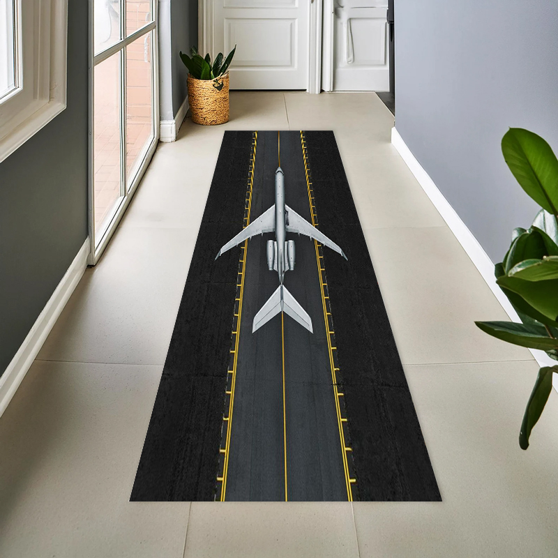 พรมปูพื้นลายสนามบิน เครื่องบิน - Jet Home Bathroom Mats บทวิจารณ์และราคา
