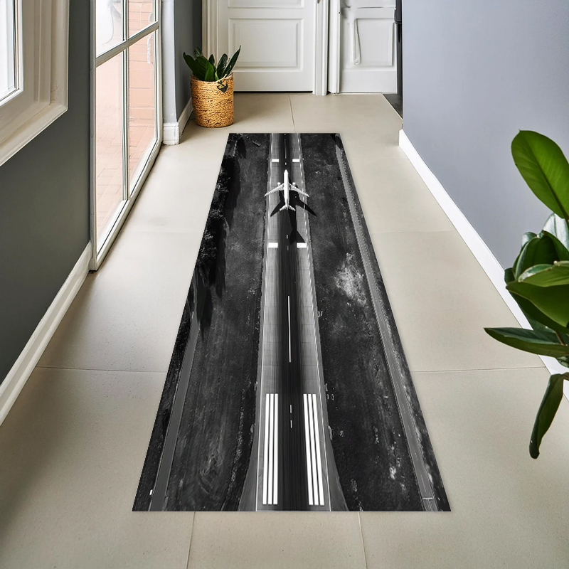 พรมปูพื้นลายสนามบิน เครื่องบิน - Jet Home Bathroom Mats บทวิจารณ์และราคา