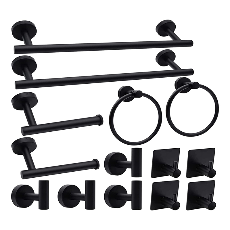 ABCL 14 ชิ้นชุดอุปกรณ์ห้องน้ํา - Towel Bar Stainless บทวิจารณ์และราคา