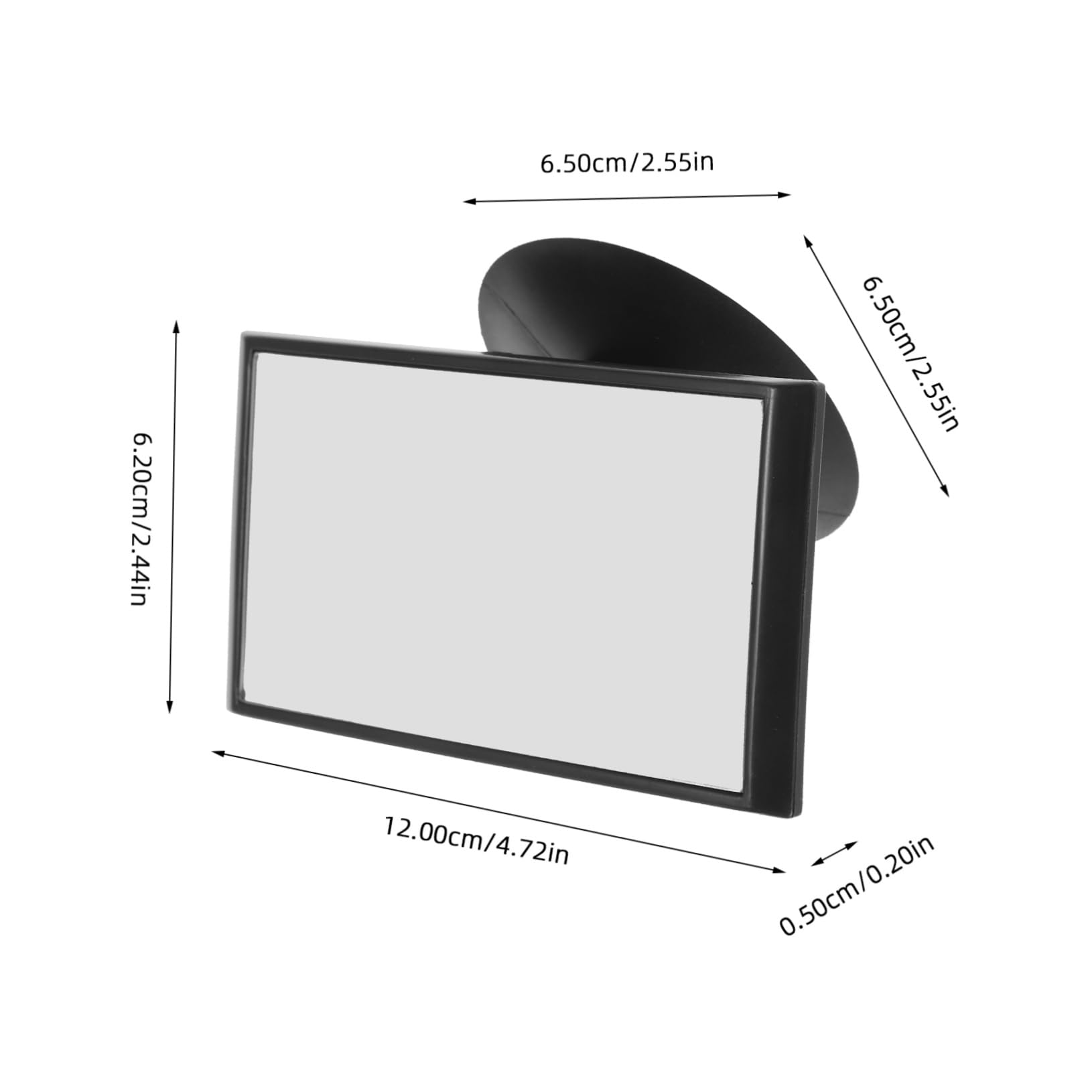 กระจกมองหลังแบบถ้วยดูดติดรถยนต - Shaving Mirror Suction บทวิจารณ์และราคา